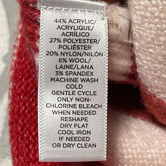 Loft striped sweater with roll neck and notch sleeves with side vents S Petite - Picture 9 of 10